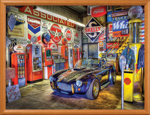 MasterPieces 750 Piece Jigsaw Puzzle for Adults and Family - Jewel of the Garage - 18"x24"...