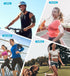 HiRui Universal Sports Armband Comfort Running Armband and Wristband Cell Phone Holder for Exercise Workout, Compatible with iPhone 15/14/Plus/Pro...