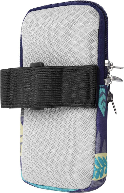 Sports Arm Bag, Universal Unisex Armbands Exercise Workout Running Gym Armbands Phone Holder Pouch Case with Earphone Hole for Cellphone,#2Blue...