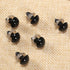 20Pcs Black Plastic Safety Eyes with Washers, Craft Eyes, for Crochet, Puppet, Plush, Stuffed Animals Making, 12mm...