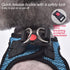 Dog Harness Step-in Breathable Puppy Cat Dog Vest Harnesses for Small Medium Dogs Blue...