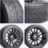 12mm Hex Preglued Wheels Tires Set 1/10 On Road RC Car Compatible with Tamiya TT02 TT01 Traxxas 4tec 2.0 3.0 Touring...