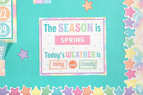 Teacher Created Resources Pastel Pop Calendar Bulletin Board...