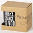 Primitives by Kathy Black and White Stoneware Coffee Mug, 20-Ounce, There's A Chance This is Vodka...