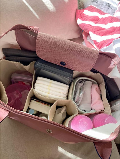 Comicfs Baby Diaper Bag Insert Organizer (Dimensions: 12 X 6.4 X 8 Inch, Khaki)...