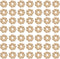 2000Pcs Flower Shape Septal Bead 6mm Tibetan Style Daisy Spacer Beads Loose Beads for DIY Bracelet Necklace Jewelry Making Supplies Golden...