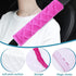 MOONET Auto Seat Belt Shoulder Protector Pad, Soft Skin-Friendly Universal Seatbelt Cover for More Comfortable Driving, Multipurpose for Handbag C...