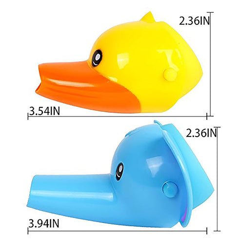 Faucet Cartoon Extender,Sink Handle Extender for Baby,Toddler and Kids Safety and Fun Hand-Washing Solution, Promotes Hand Washing in Children (2 ...