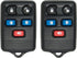 Keyless2Go Replacement for New Keyless Entry Remote Car Key Fob for Select Freestar Windstar Monterey Blackwood Vehicles That Use CWTWB1U511 (2 Pa...