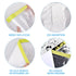 LLPT Tape and Drape 25.6”(Unfolded) x 66 Ft Each 2 Pack Pre-Taped Masking Film 2.4 Mil Painters Plastic Drop Cloth for Auto Wall Furniture Paintin...