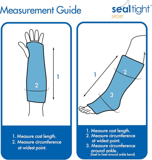 Brownmed - Seal Tight Sport Arm - Cast Swimming Cover - Waterproof Arm Bandage & Cast Cover for Swimming & Showers - Durable Shower Protector & Ca...