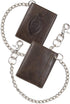 Dickies mens Leather Trifold Wallet, Dark Brown, One Size US...