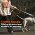 HOWGO Double Dog Leash, No Tangle Dual Dog Leash, Super Lightweight Adjustable Dual Padded Handles, Multiple Leash for 2 Dogs, Double Clip Dog Lea...