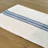 Piper Classics Market Place Blue Grain Sack Stripe 36" Table Runner...