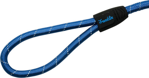 Franklin Pet Supply Nylon Dog Leash – Rope – Reflective – Dog Training – 6 Foot – Dog Walking – Ultra Strong – Blue...