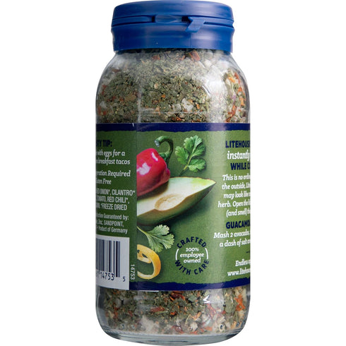 Litehouse Freeze Dried Guacamole Herb Blend - Guacamole Seasoning, Gluten Free, Vegetarian, Keto, Non-GMO, No Refrigeration Required, Great Guacam...