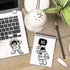 100pcs Random Music Film Vinyl Skateboard Guitar Travel Case Sticker Door Laptop Luggage Car Bike Bicycle Stickers (100pcs)...