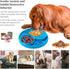 Lick Mat for Dog and Cat Slow Feeder Bowl Licking Pad with Suction Cups Heavy Duty Puzzle Food Treat Toy for Dog Anxiety Relief Cat Boredom Reduce...