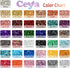 Ceya 5.3oz/ 150g Crushed Irregular Glass Rose Gold Metallic Crystal Chips Broken Glass Glitter 2-4mm Craft Glitter for Nail Arts Epoxy Resin Coast...