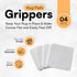 4 PCS Rug Pad Gripper for Hardwood Floors, Non Slip Rug Pads, Under Rug Carpet Tape, Keep Rugs in Place, Reusable, Washable, New Material...