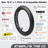 12.5'' x 1.75/2.25 Premium Explosion Proof Front Inner Tire Tube for All BOB Revolution Strollers, Stroller Strides & CE & AW - Perfect BOB Stroll...