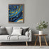 Posterizer 1 pcs- starry night inspired landscapes-nature-oil painting style 5-Landscape & Nature Art-Floral Botanical Art- Decor for Home & Offic...