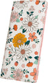 Ultra Slim Thin Leather Women Wallet Rfid Blocking Credit Card Holder Bifold Clutch (White Floral)...