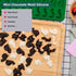 Mini Animal Silicone Mold - 70 Cavities Chocolate Candy Molds with Frogs, Lizards, Snails Shape for Making Gummy/Cake Decor/Fondant/Biscuits/Fruit...