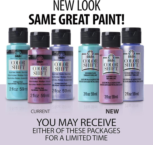 FolkArt Color Shift Acrylic Paint, 2 Ounce, Dragon Flash 2 Fl Oz...