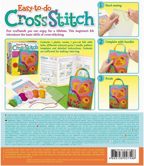 4M Cross Stitch Kit, Multicolor...