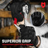 NoCry Mechanic Gloves for Men — Durable Impact Gloves For Men with Soft PVC Knuckles, Secure Fit and Firm Grip — Touchscreen and Moisture Wicking ...