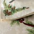Benson Mills Christmas Ribbons Engineered Printed Fabric Cloth Napkins for Christmas, Winter, and Holiday Tablecloths (19" X 19" Napkins Set of 4,...