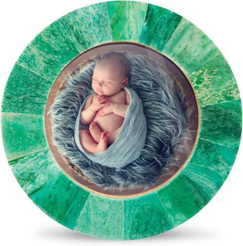 Green Bone Inlay Baby Picture Frames Set by Handicrafts Home...