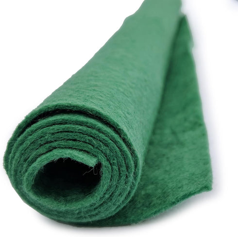 Ocean Kelp Green - Wool Felt Oversized Sheet - 35% Wool Blend - 1 12x18 inch Sheet...