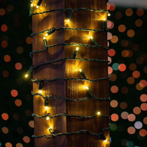 Novelty Lights 34FT 100 LED Christmas String Lights, Tree Lights Indoor Outdoor Commercial Grade LED Mini Light Set With 40,000 Hours Rating, Chri...