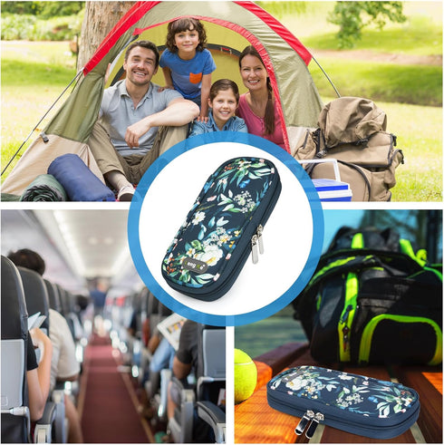 YOUSHARES Insulin Cooler Travel Case - Diabetic Cooler Travel Case Portable Refrigerated Medicine Travel Case for Insulin Pen and Medication Diabe...