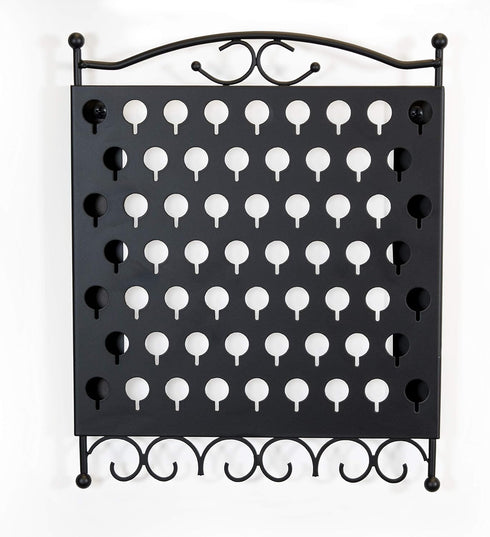 Mango Steam Black Mini Hanging Wall-Mounted Jewelry & Earring, Bracelets, Necklace, Accessories, Rings, Closet, Storage Organizer...