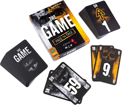 Pandasaurus Games The Game Face to Face Card Game | Two Player Strategy Game | Interactive Dueling Game | Fun Family Game for Adults and Kids | Ag...