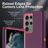 for Samsung Galaxy S22 Ultra Case, Military Grade Shockproof/Drop Proof/Dust Proof Case with 2Pcs Self Healing Flexible TPU Screen Protector & Cam...