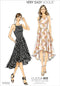 Vogue Patterns Low Dresses, 14-16-18-20-22", Red...