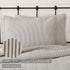 VHC Brands Hatteras Seersucker Blue Ticking Stripe Standard Sham 21x27...