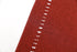 Grelucgo Handmade Hemstitched Polyester Rectangle Table Runners Dresser Scarves, Cranberry 14x84 inch...