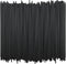 Tall Plastic Coffee Stir Sticks - 7 Inch Coffee Stirrer Sip Straws (Black, 1000)...