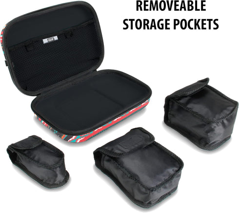 USA Gear Hot Glue Gun Case with Removeable Pouches, Water Resistant Shell - Glue Gun Storage Case Only fits Hot Glue Sticks, Cordless Hot Glue Gun...