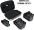 USA Gear Hot Glue Gun Case with Removeable Pouches, Water Resistant Shell - Glue Gun Storage Case Only fits Hot Glue Sticks, Cordless Hot Glue Gun...