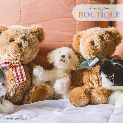 Bearington White Dog 6.5 Inch Dog Stuffed Animals - Dog Plush - Poodle Stuffed Animal Labradoodle Stuffed Animal...