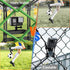 Black Fence Mount - Action Camera Aluminum Fence Mount Compatible with GoPro, Phones, Digital Camera, Ideal Backstop Camera Fence Clip for Recordi...