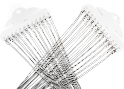 24pcs 18 Inch 925 Silver Plated 1.2mm DIY Snake Chain Charms Link Necklace with Lobster Clasps for Jewelry Making...