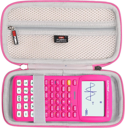 Carrying Case Compatible with CATIGA CS121 Scientific Calculator, Waterproof Shockproof Protective Portable Travel Storage Bag (Case Only)...