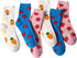 Fruit Socks Strawberry Socks Tomato Novelty Fashion Socks Pineapple Crew Socks for Women Men Ladies Socks Gift 6 Pairs...